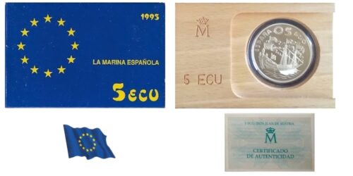 ESPAÑA 5 ECUS 1995 DON JUAN DE AUSTRIA