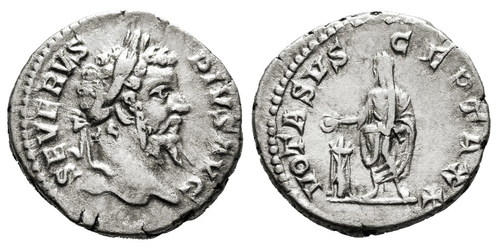 SEPTIMIO SEVERO (DENARIO) 207 d.C.
