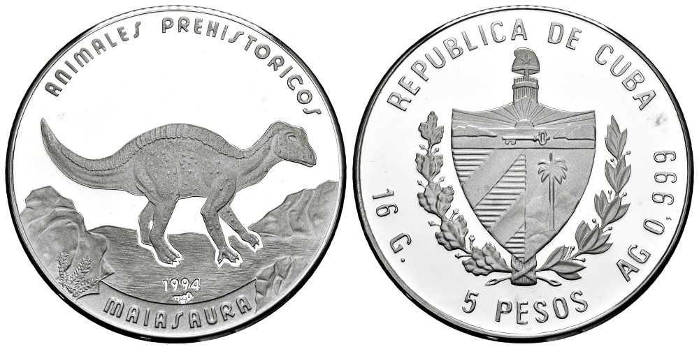 CUBA 5 PESOS 1994