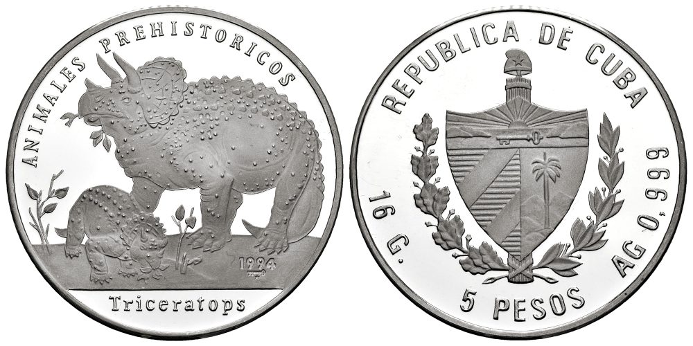 CUBA 5 PESOS 1994