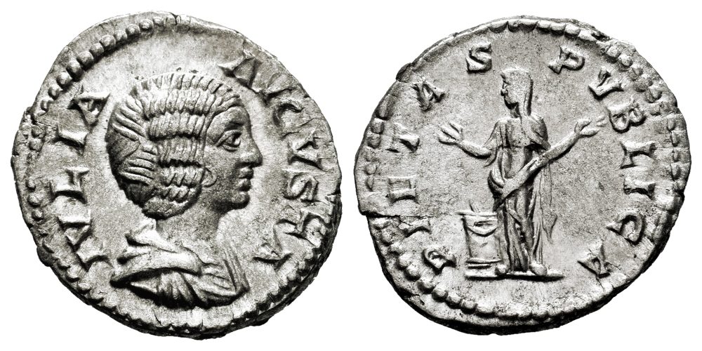 JULIA DOMNA (DENARIO) 196 al 211 d.C.