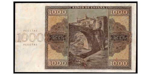 Alternative view of ESTADO ESPAÑOL 1000 PESETAS 1936