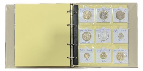 JUAN CARLOS I  COLECCION COMPLETA DE LA PESETA  1975-2001 - Imagen 8