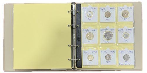 JUAN CARLOS I  COLECCION COMPLETA DE LA PESETA  1975-2001 - Imagen 10