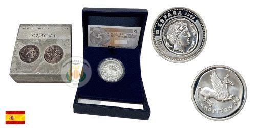 ESPAÑA 10 EUROS 2008 JOYAS NUMISMATICAS - DRACMA