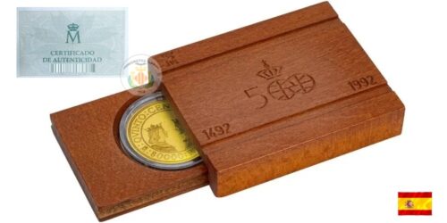 ESPAÑA 80000 PESETAS 1989  V CENTENARIO - Imagen 2