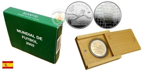 Alternative view of ESPAÑA 10 EUROS 2002 MUNDIAL DE FUTBOL - GUANTE