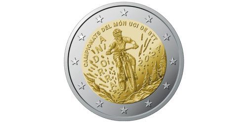 Alternative view of 2 EUROS ANDORRA 2024 MUNDIAL DE CICLISMO DE MONTAÑA