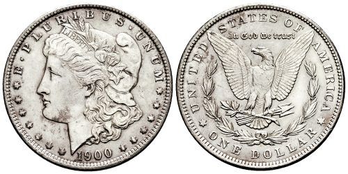 USA 1 DOLAR 1900