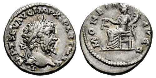 SEPTIMIO SEVERO (DENARIO) 198 al 202 d.C.