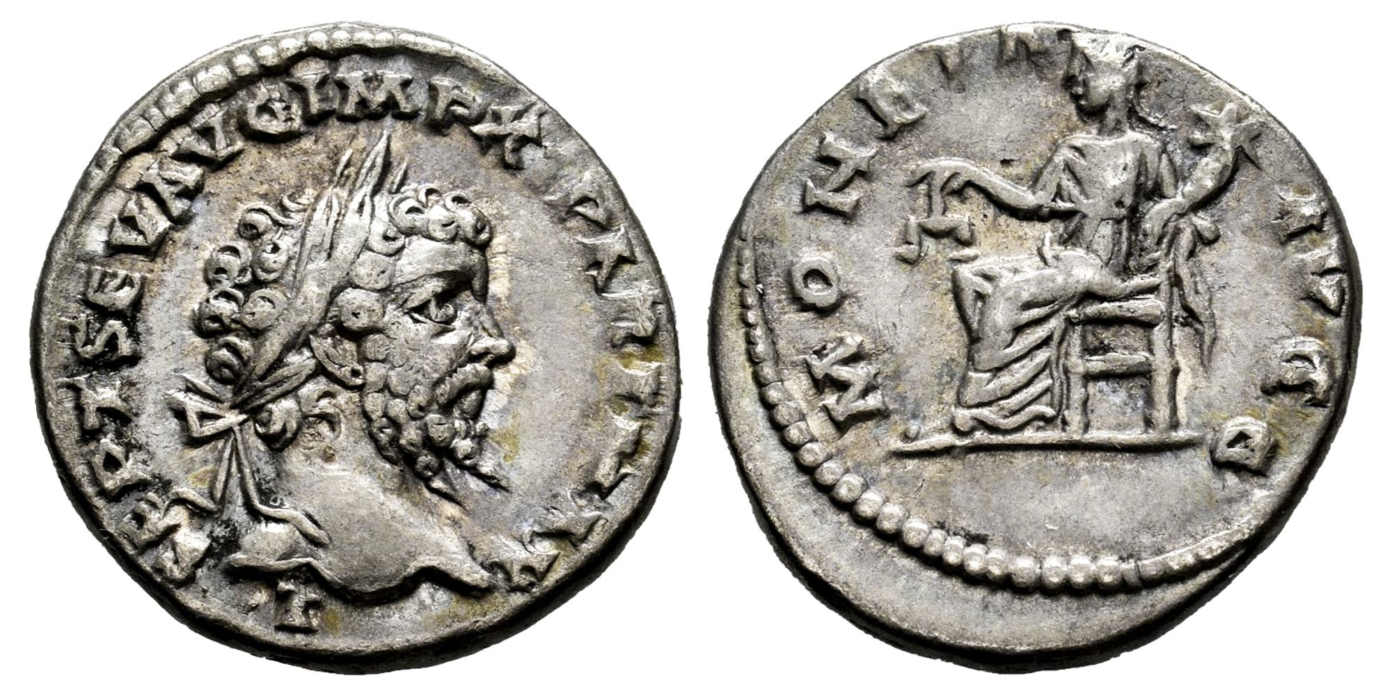 SEPTIMIO SEVERO (DENARIO) 198 al 202 d.C.
