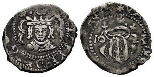 FELIPE IV  1 REAL (DIECIOCHENO) 1623 VALENCIA