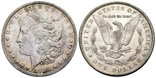 USA 1 DOLAR 1888 O
