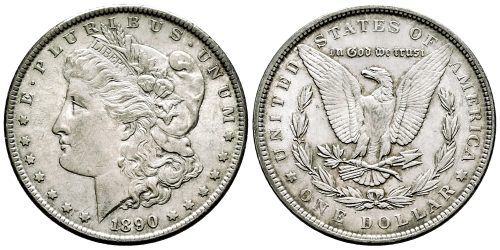 USA 1 DOLAR 1890