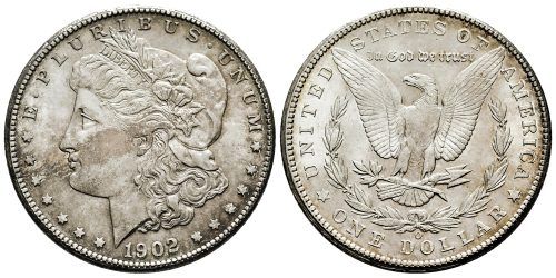 USA 1 DOLAR 1902 O