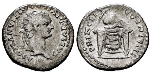 DOMICIANO (DENARIO) 80 d.C.