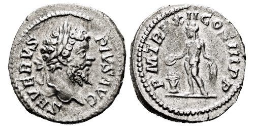 SEPTIMIO SEVERO (DENARIO) 204 d.C.