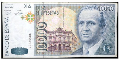 JUAN CARLOS I  10000 PESETAS 1992  JORGE JUAN