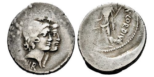 FAMILIA CORDIA (DENARIO) 46 a.C.
