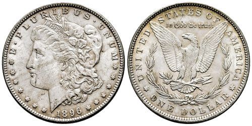 USA 1 DOLAR 1896