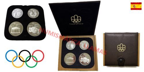 CANADA 1974  2 DE 10 DOLARES + 2 DE 5 DOLARES J.J.O.O. MONTREAL