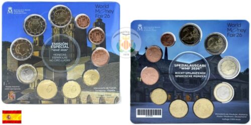 SET ESPAÑA 2026 BASICO - WORLD MONEY FAIR