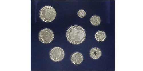 Alternative view of ESPAÑA ESTUCHE ULTIMAS PESETAS 2001 EN PLATA