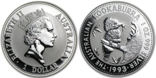 AUSTRALIA 1 DOLAR 1993 KOOKABURRA
