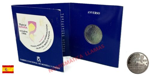 ESPAÑA CARTERA 2000 PESETAS 1994 FONDO MONETARIO INTERNACIONAL