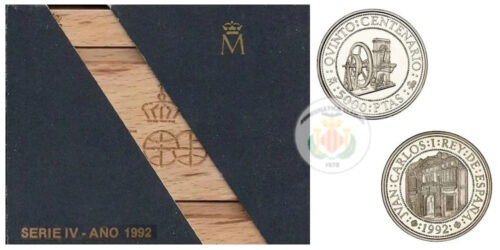 ESPAÑA V CENTENARIO 5000 PESETAS PLATA 1992