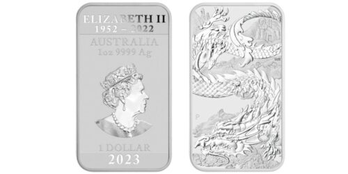 AUSTRALIA 1 DOLAR 2023 DRAGON