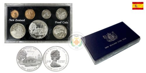 NUEVA ZELANDA  SET COMPLETO 1977