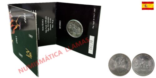 ESPAÑA CARTERA 2000 PESETAS 1997 EL QUIJOTE