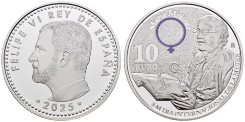 ESPAÑA 10 EUROS 2025  MARIA MOLINER