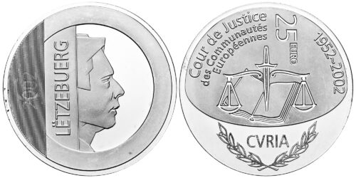 LUXEMBURGO 20 EUROS 2002