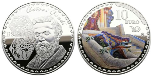 ESPAÑA 10 EUROS 2026  GAUDI - PARQUE GÜELL