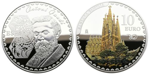 ESPAÑA 10 EUROS 2026  GAUDI - LA SAGRADA FAMILIA