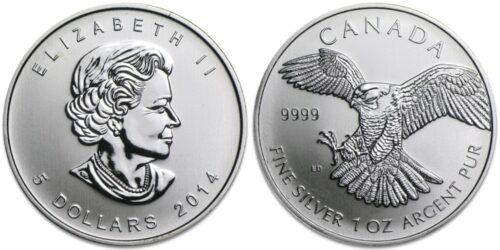 CANADA 5 DOLARES 2014 HALCON PEREGRINO