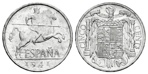 ESTADO ESPAÑOL 5 CENTIMOS 1941