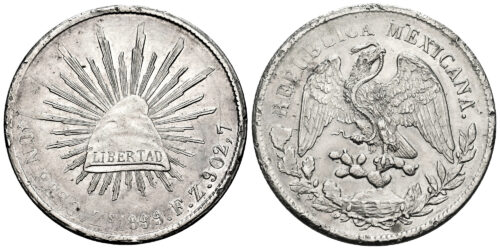 MEXICO 1 PESO 1899 ZACATECAS FZ