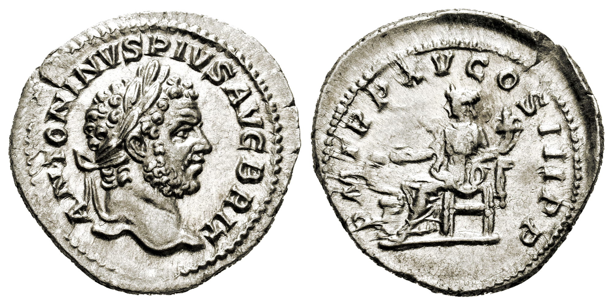 CARACALLA (DENARIO) 212 d.C.