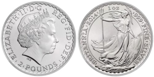 INGLATERRA 2 LIBRAS 2014 BRITANIA