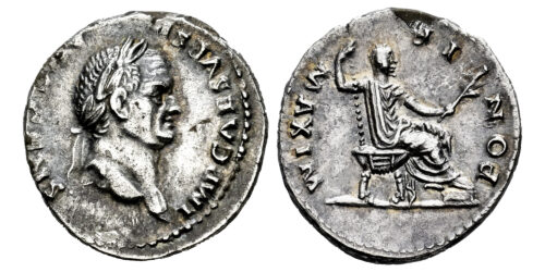 VESPASIANO (DENARIO) 73 d.C.