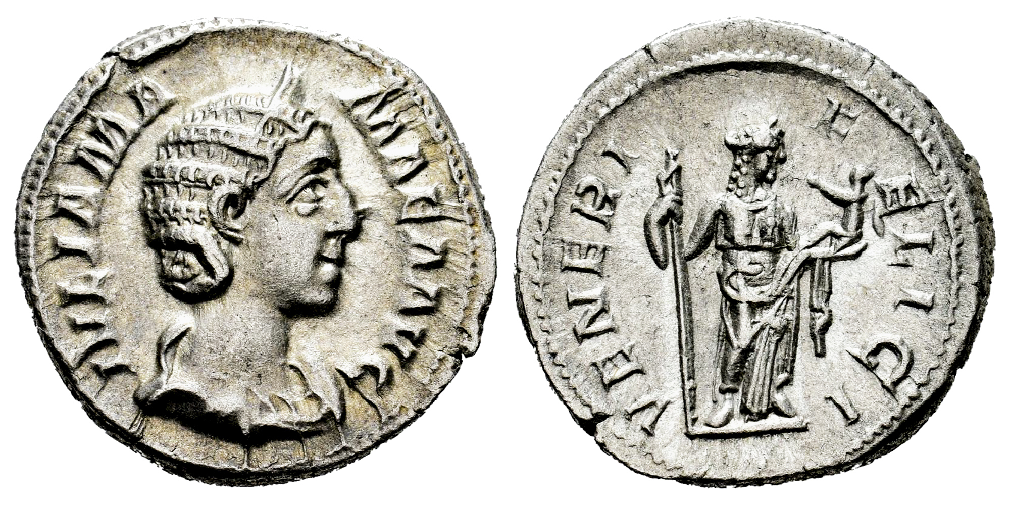 JULIA MAMAEA (DENARIO) 224 d.C.