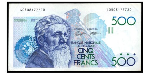 BILLETE: BELGICA 500 FRANCOS ND (1982-1998)