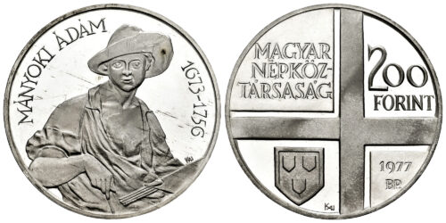 HUNGRIA 200 FORINT 1977 ADAM MANYOKI