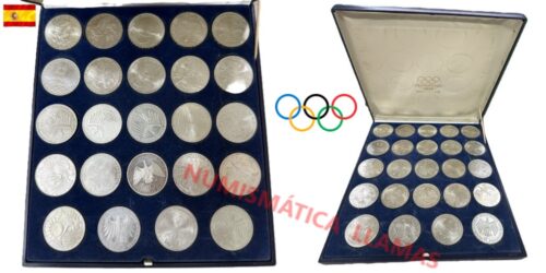 ESTUCHE OLIMPIADAS DE MUNICH 1972