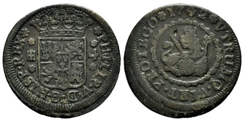 FELIPE V  4 MARAVEDIS 1742 SEGOVIA