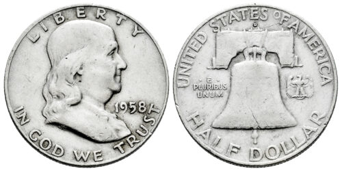 USA 1/2 DOLAR 1958 D