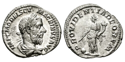 MACRINO (DENARIO) 217 al 218 d.C.